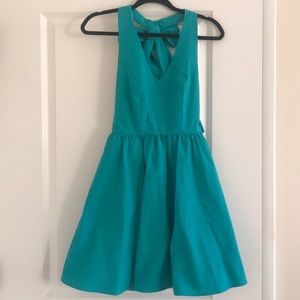 Lauren James Open Back, Bow Dress (With Pockets)